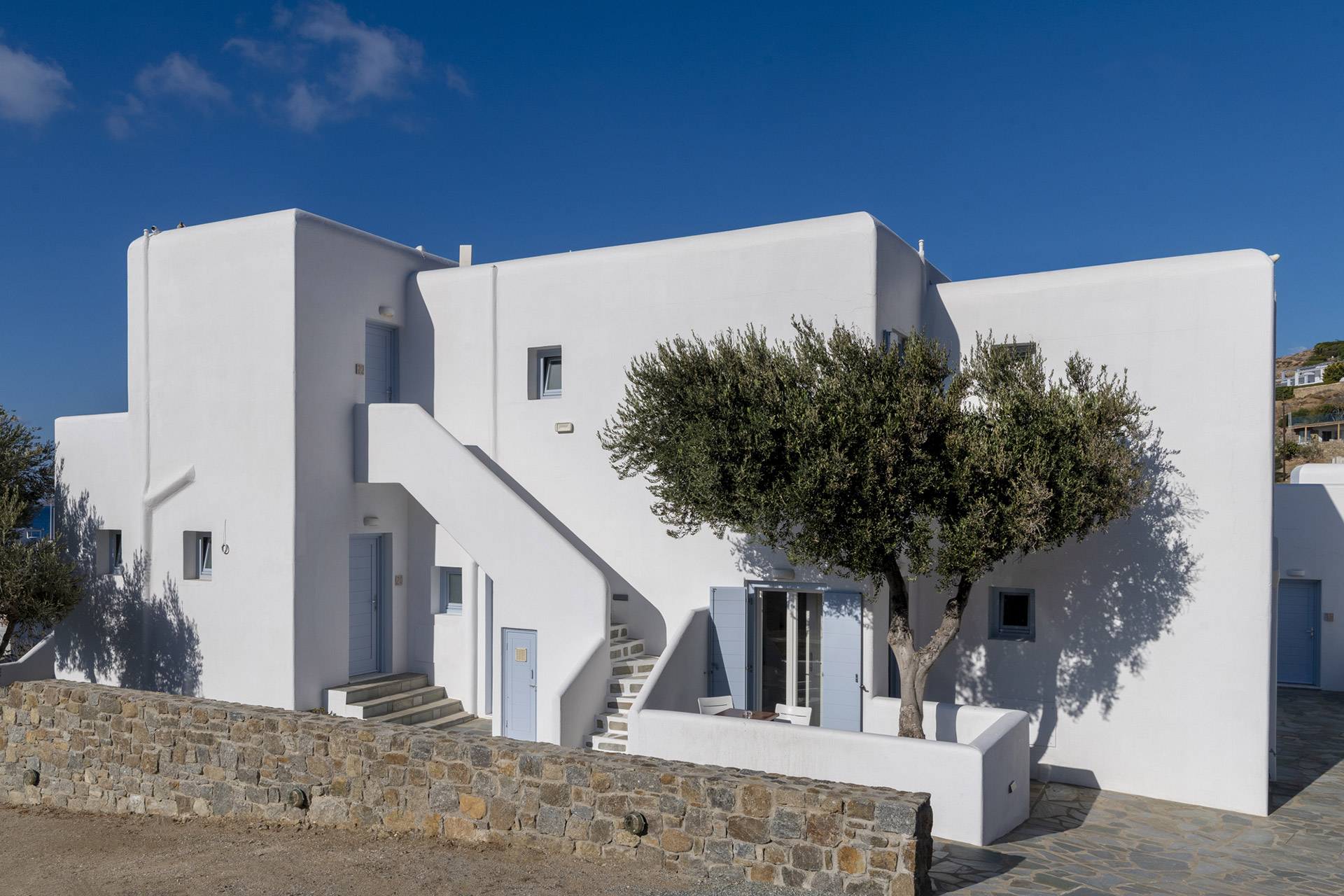 Cycladic Architecture -  Makis Place Tourlos Mykonos Hotel